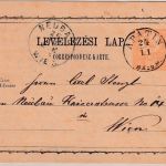 Ungarn/Serbien - 2 Kr. FJ Ganzsache K1 Apatin - Wien 1873