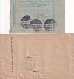 Ungarn - Debreczen 1921 Nachnahme-Paketkarte + Portonachforderung RRR!