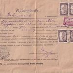 Ungarn - Debreczen 1921 Nachnahme-Paketkarte + Portonachforderung RRR!