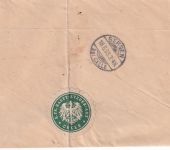 DR - 10+20 Pfg. Zählmarke/F.d.A. No.21 Einschreibebrief Celle - Bergen 1903