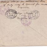 Schweiz - 2 Fr. Flugpostmarke u.a. Luftpost-Einschreibebrief n. USA Tegna 1941