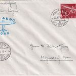 Schweiz - 150 C. Pro Aero 1946 FDC Sonderflug Lausanne - Luzern 22.5.46