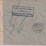 Russland - 2x10 Kop. Wappen Einschreibebrief i.d. SCHWEIZ Caricyn - Genf 1916