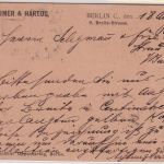 DR - Berlin C2 18/8 85 Hoster Masch.stempel 5 Pfg. Ziffer Karte n. Straubing