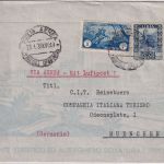Ital. Libyen - 1 L. Flugpostausg. u.a. illustr. Luftpostbrief Tripoli 1938
