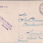 Ital. Libyen - 2x2+1 C. Adler/Überdruck AK Begasi n. Sonnerberg 1921