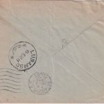 Bel. Congo - 5 Fr. Freimarke u.a. illustr. Luftpostbrief Lodja - Besancon 1939