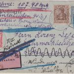 DR - 2 Pfg. Germania Ganzsache+Zusatz Nachnahmekarte Reinstetten 1906