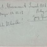 DR - 2+3 Pfg. Germania Ganzsache+Zusatz Nachnahmekarte Göttingen 1907