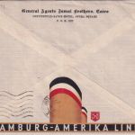 Ägypten - 20 M. Montreux Medaille u.a. illustr. Luftpostbrief Cairo - Paris 1937
