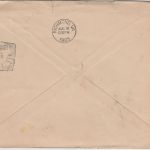 Niederl. Indien - 2x5+6x1 C. u.a. Ziffer Brief n. USA Batavia - Richmond 1905
