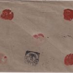 Niederl. Indien - 15/15 C Wilhelmina/Überdruck Paar Einschreibebrief Kediri 1900