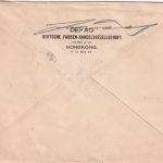 Hongkong - 25 C. Coronation u.a. Brief Victoria - Frankfurta/M. 1937