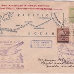 Macao - PanAm Erstflug Etappe Macao Manila Schmuckkuvert 28.4.37