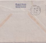 Neukaledonien - PanAm Erstflug Noumea San Francisco Luftpostbrief 1940