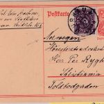 DR-Infla - 40 Pfg. Postreiter Ganzsache+Zusatz n. NORWEGEN Murnau 23. MAI 22