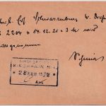 DR-Infla - 20 Pfg. Dienst/21 Ganzsache+Zusatz Luckau - Kirchhain 28.2.22