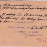 DR-Infla - 20 Pfg. Dienst Ganzsache+Zusatz Schleissheim - Dresden 8.2.22