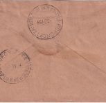 PNG - Konedobu 1959 OHMS-Luftpostbrief n. Popondetta - Retourvermerk