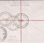 PNG - 30 C. Säugetier u.a. Einschreibebrief Kimbe/Relief No. 9 - Long Jetty 1971