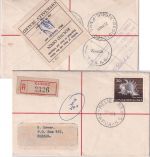 PNG - 30 C. Meeresschnecke Einschreibebrief Kairuku/Relief No. 1 - 20.8.69