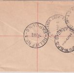 PNG - 2 Sh. 3 P. Wahlen u.a. Einschreibebrief Hohola/Relief No.5 1.7.64