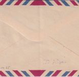 PNG - 5 P. Paradiesvogel Luftpostbrief (Bundi)/Relief No. 4 - Madang 7.5.65