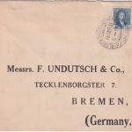 Irak - 3 A. Faisal I. Firmenbrief Lower Baghdad - Bremen 1931