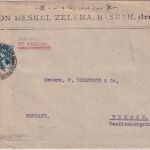 Irak - 3 A. Faisal I. Luftpost-Firmenbrief Basrah - Bremen 1931