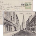 Ungarn/Serbien - Komarom Stations-L1 Ansichtskarte Ujvidek n. Kuttenthal 1916