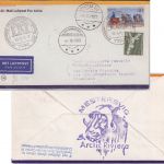 Grönland - 1st-Flug Mesters Vig - Stromfjord Zuleitungspost Freudenstadt 1979