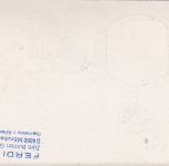 BRD - Bruchsal 1987 Zuleitungspost Interflug 1st-Flug Berlin - Dubai Lupo-Karte