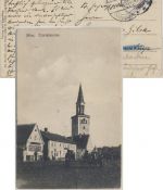 DR - Feldpoststation Nr. 211 Feldpostkarte Mitau 1915 n. Barntrup Weiterleitung