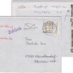 BRD - Amtlich geöffnet Brief Ingolstadt Kleinolbersdorf 1995 Verschlusstreifen