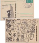 DDR - 10 Pfg. Bauwerke Ganzsache + priv. Zudruck SST Torgelow 1978