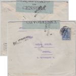 Argentinien - Buenos Aires 1916 Zensurbrief i.d. SCHWEIZ, ital. Zensur Milano