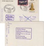 BRD - Luftpostkarte n. KAMBODSCHA Retour-Stempel SST Peine 1980