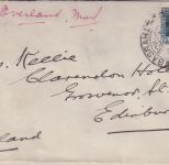 Irak - 15 F. Faisal . Brief/Overland Mail n. SCOTLAND Baghdad - Edinburgh 1933