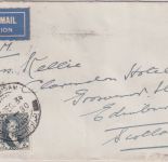 Irak - 30+5 F. Faisal I. Luftpostbrief n. SCOTLAND Baghdad - Edinburgh 1934