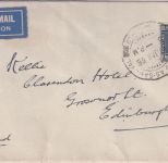 Irak - 15 F. Ghasi I. Luftpostbrief n. SCOTLAND Baghdad - Edinburgh 1935