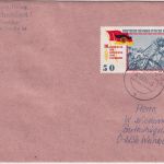 DDR - 50 Pfg. Befreiung Faschismus Brief Dresden - Weinböhla 2.10.90