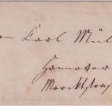 DR - 1 Gr. gr. Brustschild (Unterrand) Brief K2 Braunschweig - Hannover 1872
