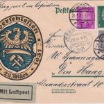 DR - 8 Pfg. Oberschlesien Ganzsache+Zusatz Lupo-Karte n. HOLLAND Oppeln 21.3.31