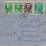 Iran - 2x1R. u.a. Schah Einschreibebrief ins PROTEKTORAT B&M Chahi 14.9.39