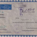 Iran - 10 R. Schah u.a. Luftpost-Einschreibebrief Teheran - Wien 1950