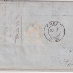 Baden - 2x3+1 Kr. Wappen Ausgabe 1862/68 !! Brief K2 Freiburg Stadtpost 1869
