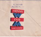 Panama - 5 C. Ganzsache Brief n. ÖSTERREICH Panama Wien 1930 Vignette Wien Fair