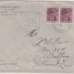 Costa Rica - San Jose/Miami Firstflight 11. MAR 1930 Ableitungspost Canal Zone