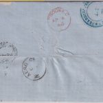 Argentinien/Preussen - Buenos Aires 1866 Portobrief n. Trarbach - mit Inhalt