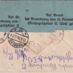 Argentinien - 24 C. San Martin Einschreibebrief Buenos Aires - Weimar 1920